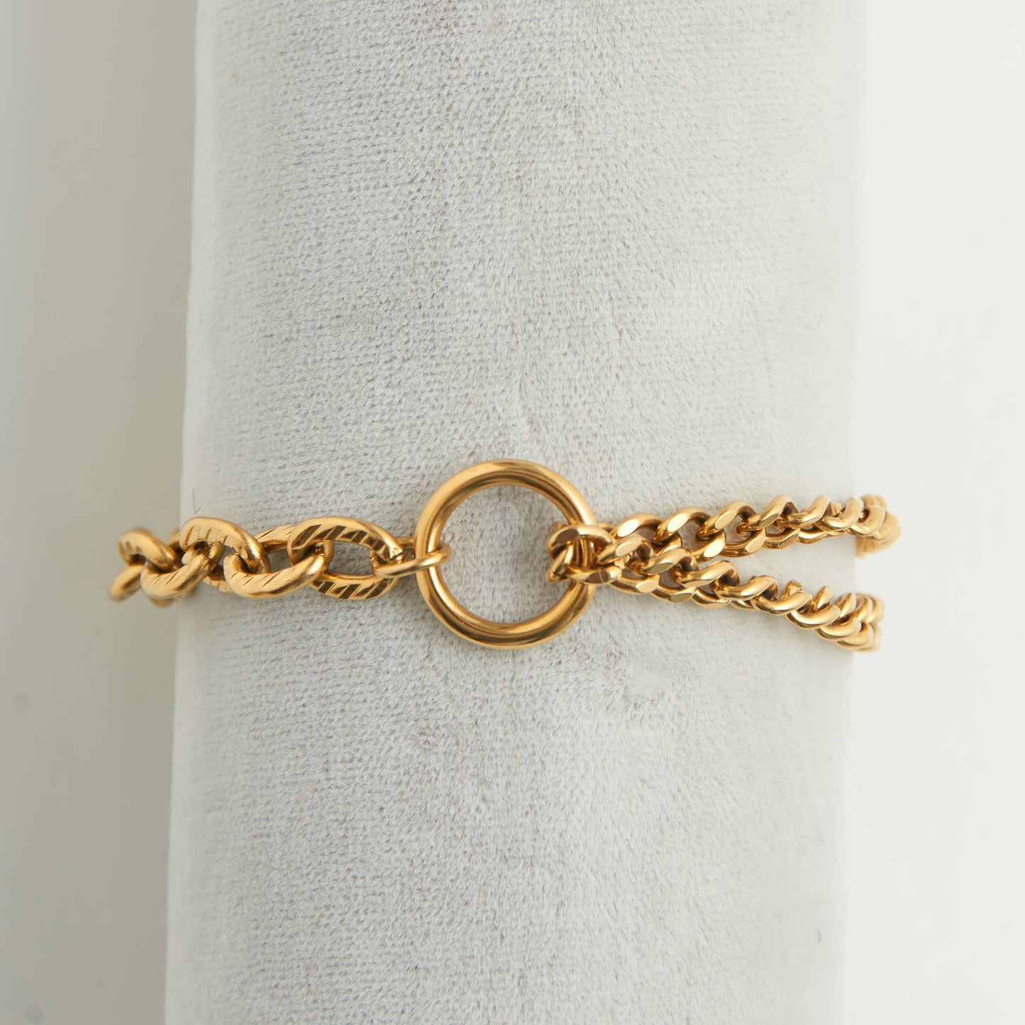 Narelle Waterproof Multi-Chain Bracelet: Silver