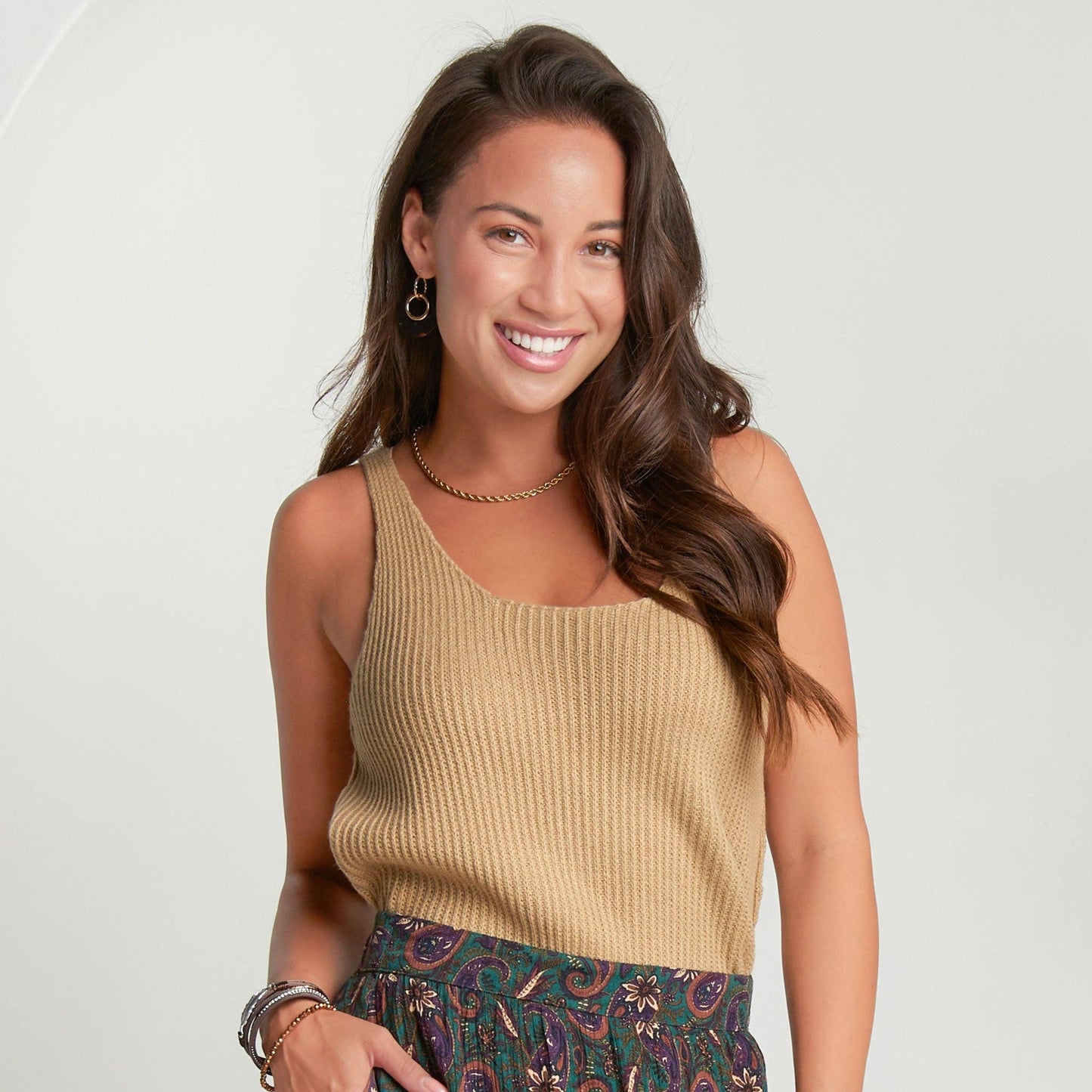 Narelle Waterproof 18" Rope Chain Necklace: Silver