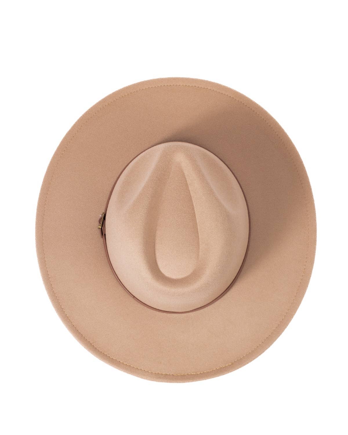 Shelia Wool Hat   Tan   One Size