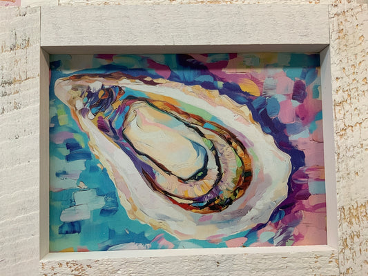 Framed millwood print 8x12