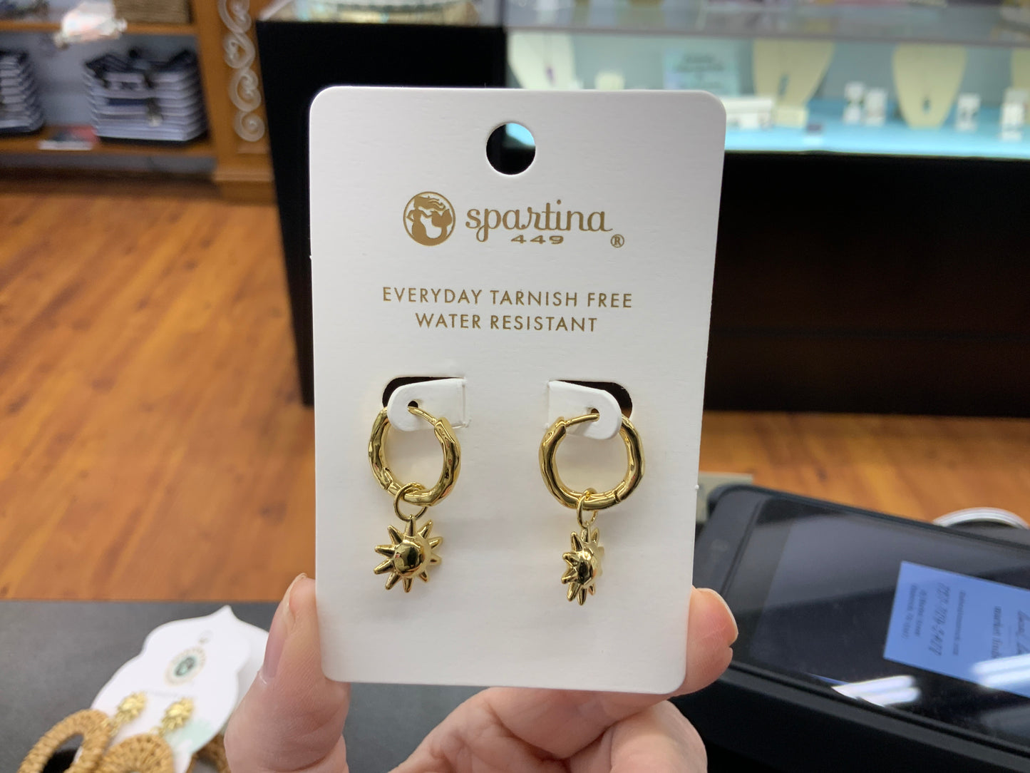 Spartina sun drop earrings