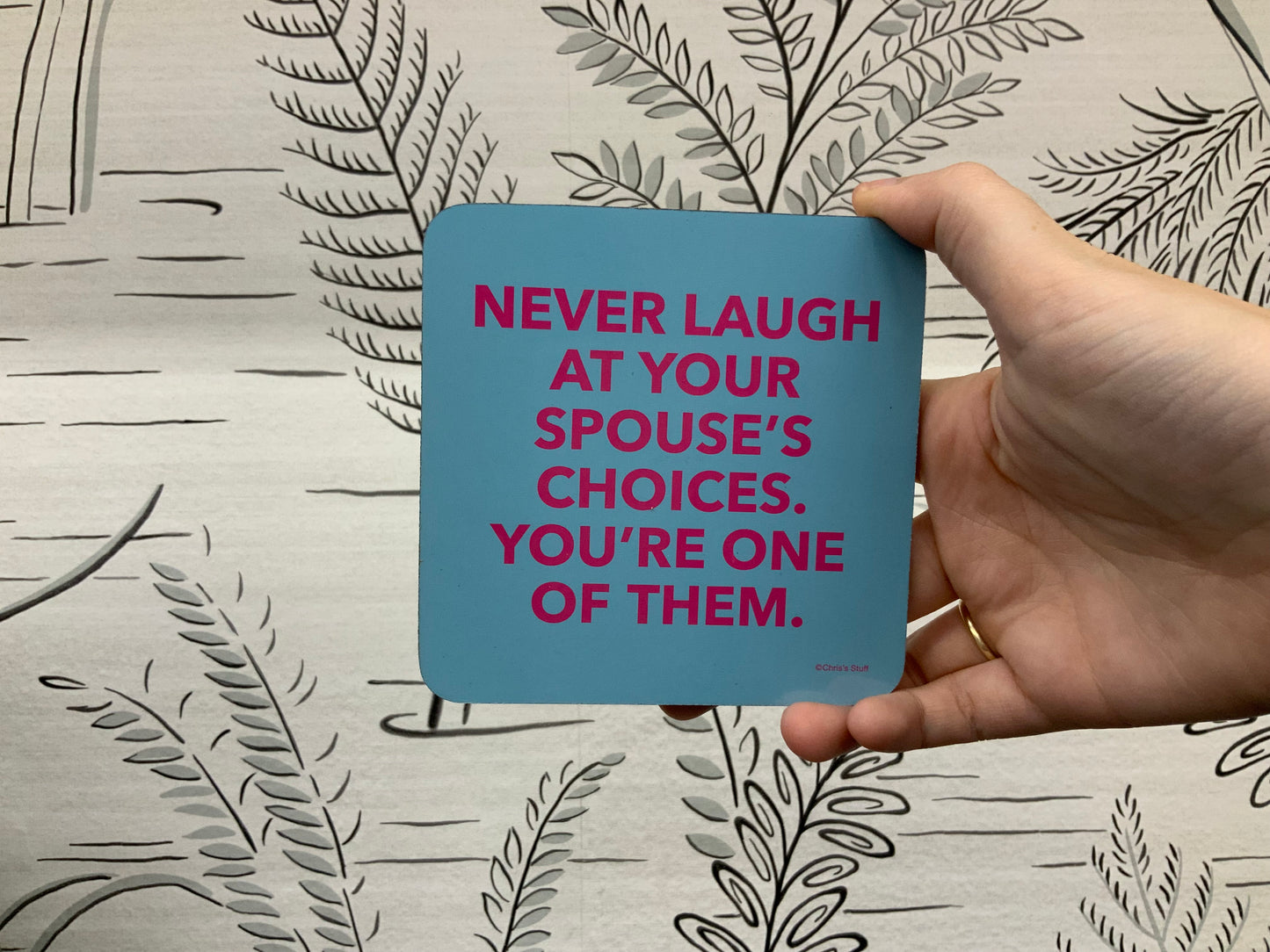 Chris’s stuff coasters