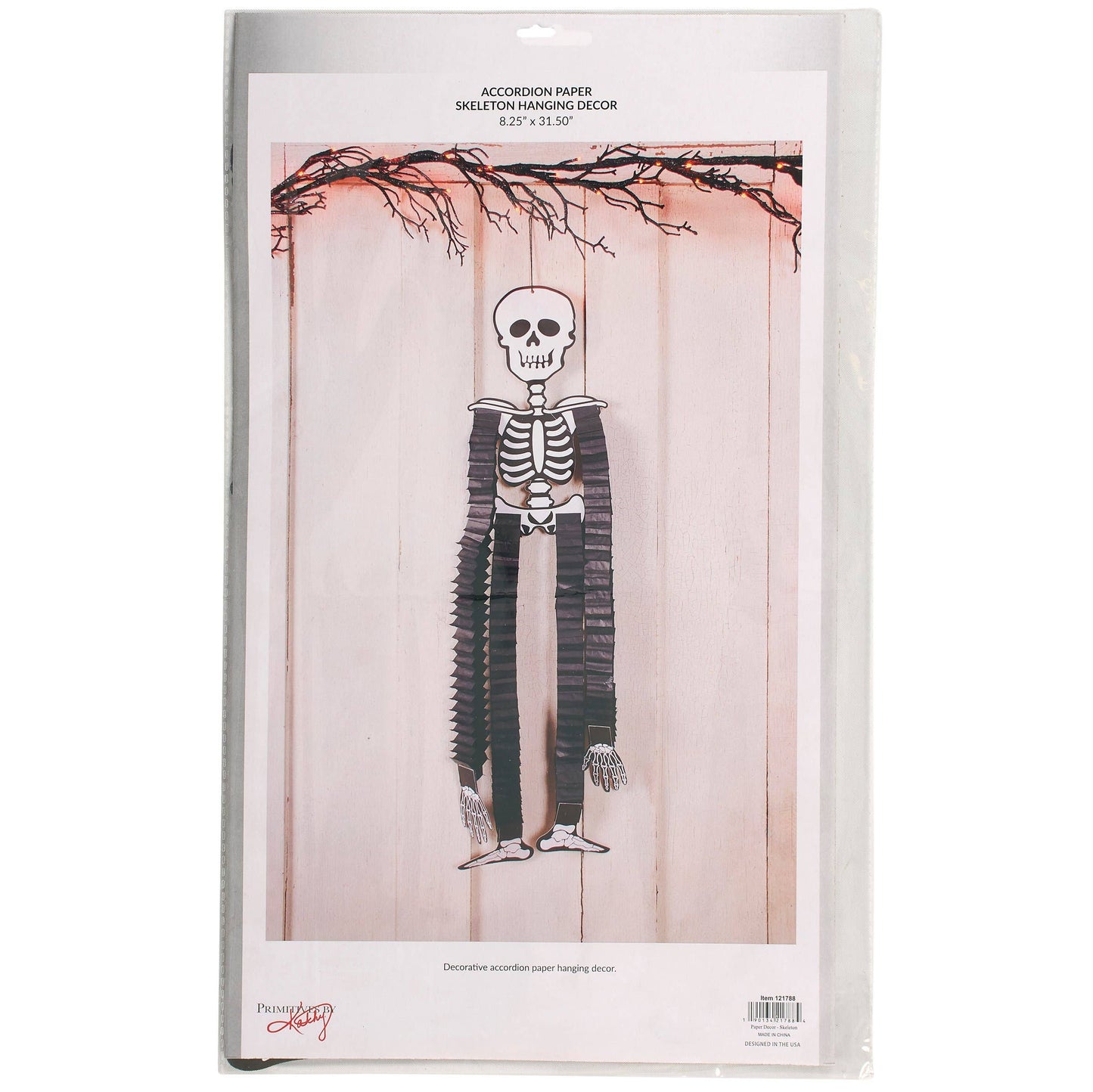 Skeleton Paper Decoration