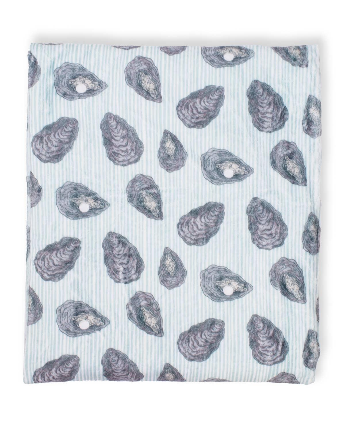 Awe Shucks Throw   Blue/Grey   50x60