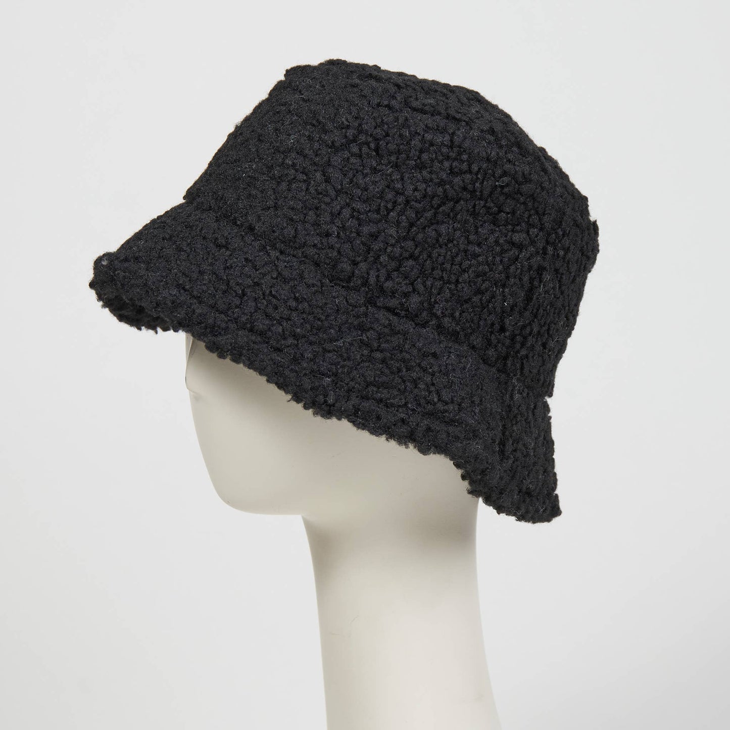 Morgan Teddy Bear Winter Bucket Hat: Jet