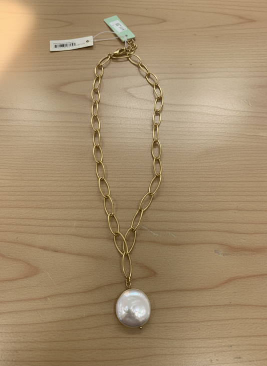 Spartina pearl necklace