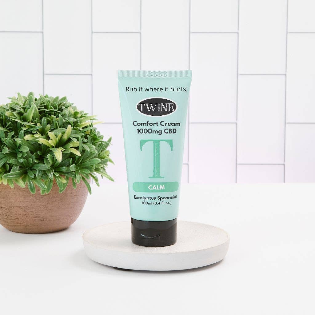 CBD Lotion Comfort Cream - Calm Eucalyptus Spearmint