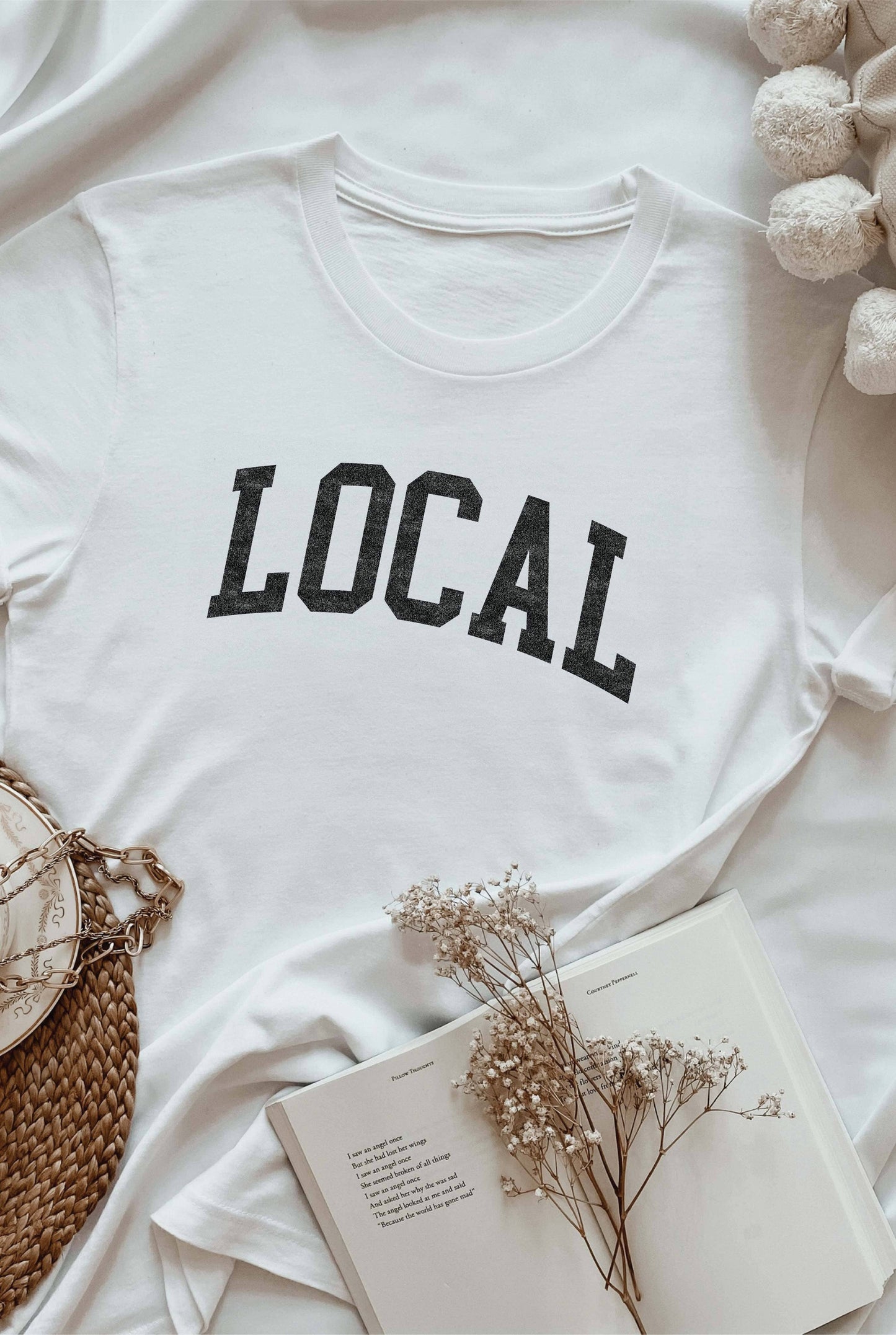 LOCAL Graphic T-Shirt: HEATHER MUSTARD / S