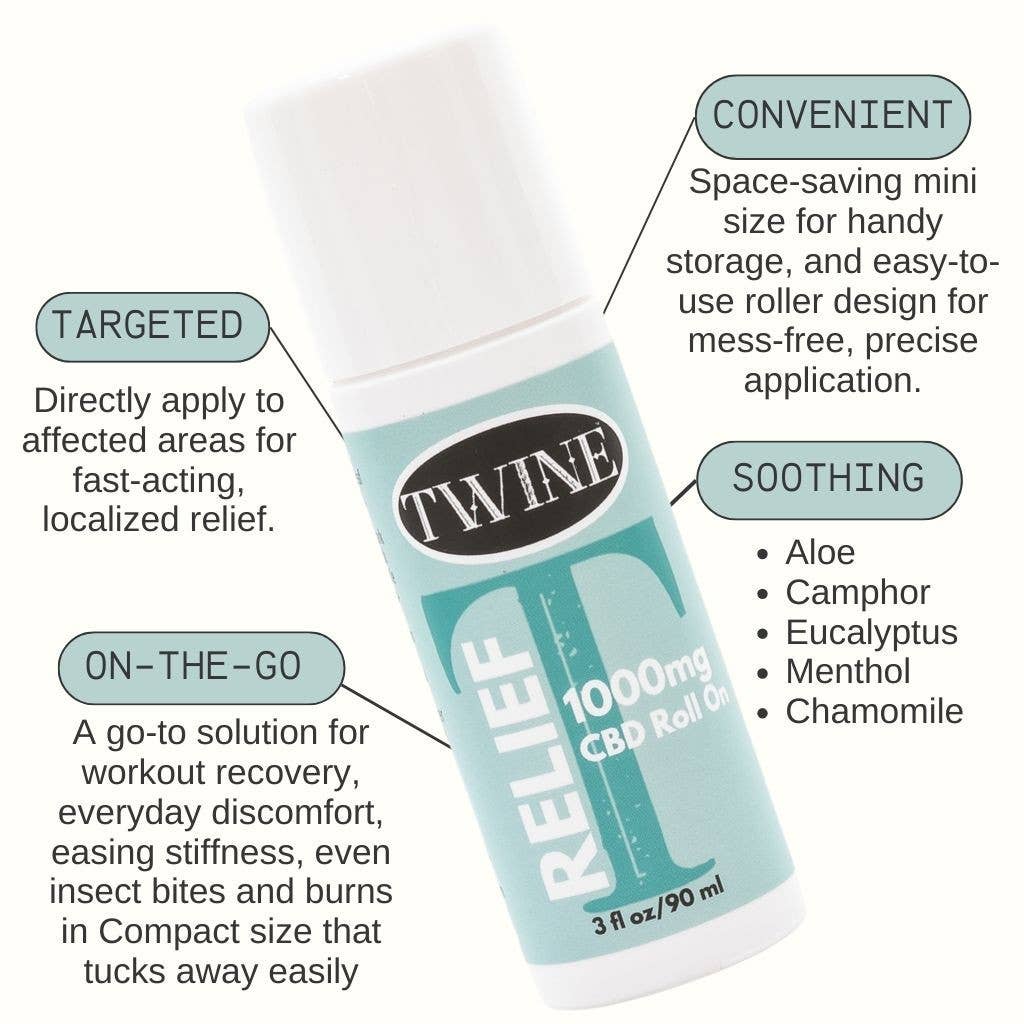 500mg Relief Roller 50ml