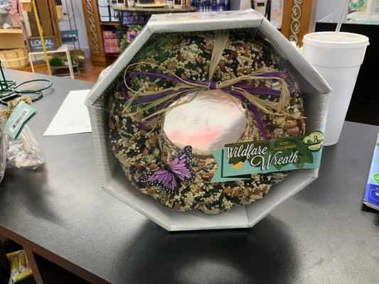 Mr Bird wildfire wreath