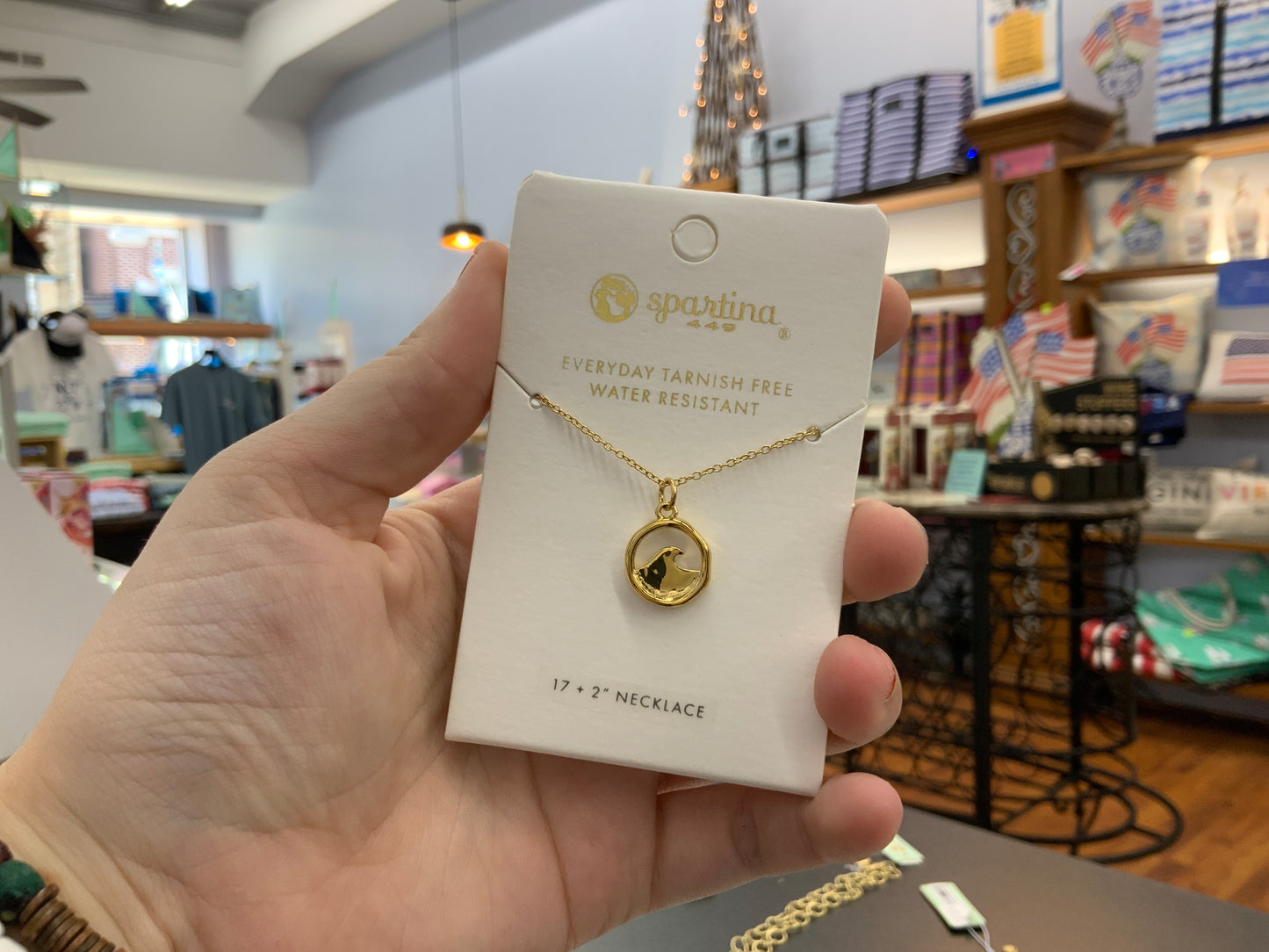 Spartina Atlantic Ocean wave necklace