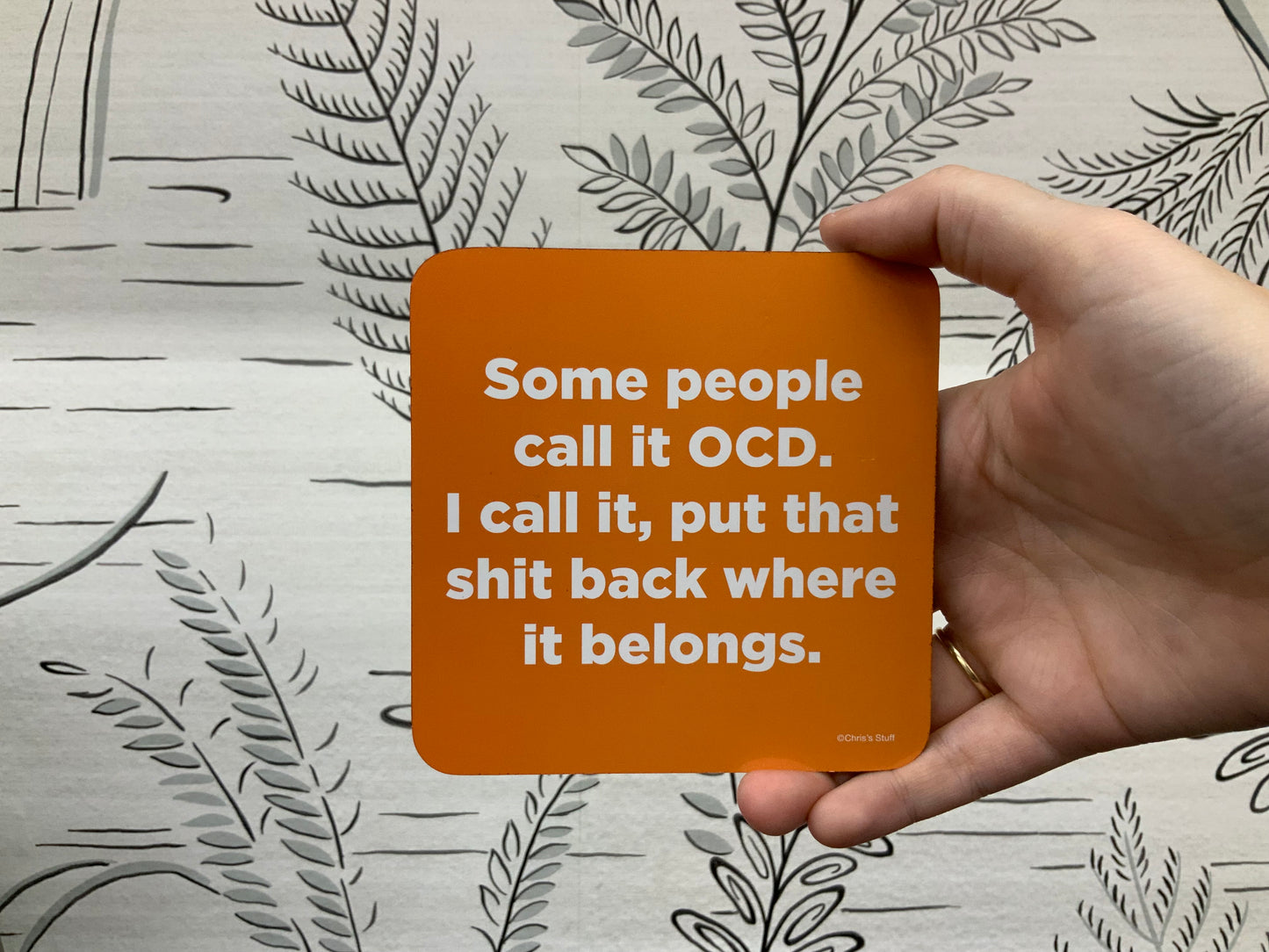 Chris’s stuff coasters