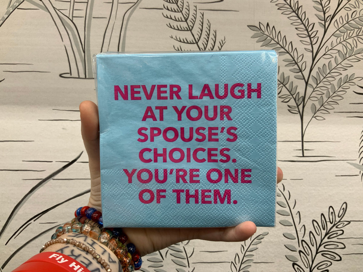 Chris’s stuff napkins