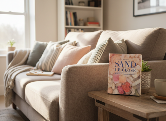 Sand up close aesthetics, philosophy, and science book