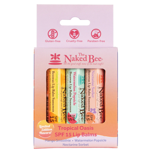 Naked bee summer faves lip trio