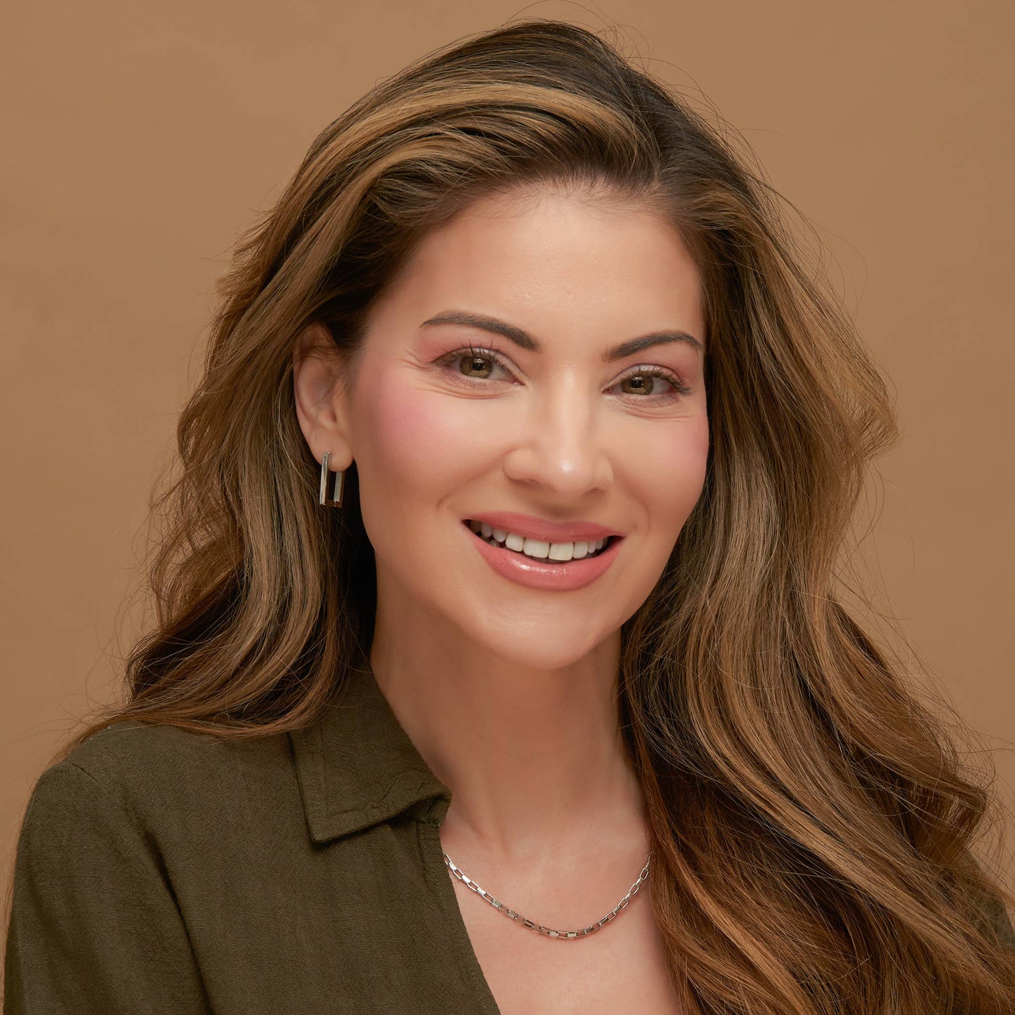 Narelle Waterproof 18" Box Chain Necklace: Yellow Gold