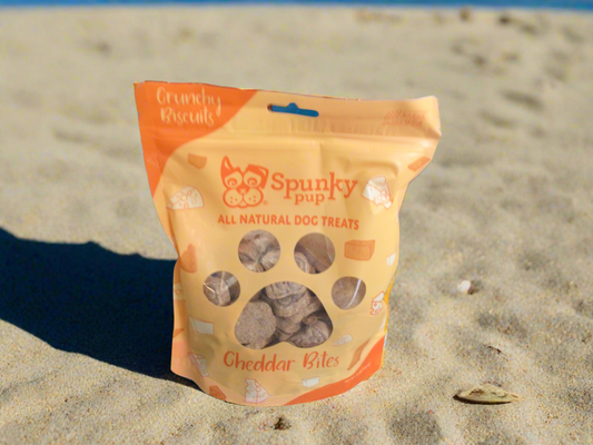 Dog treats cheddar bites