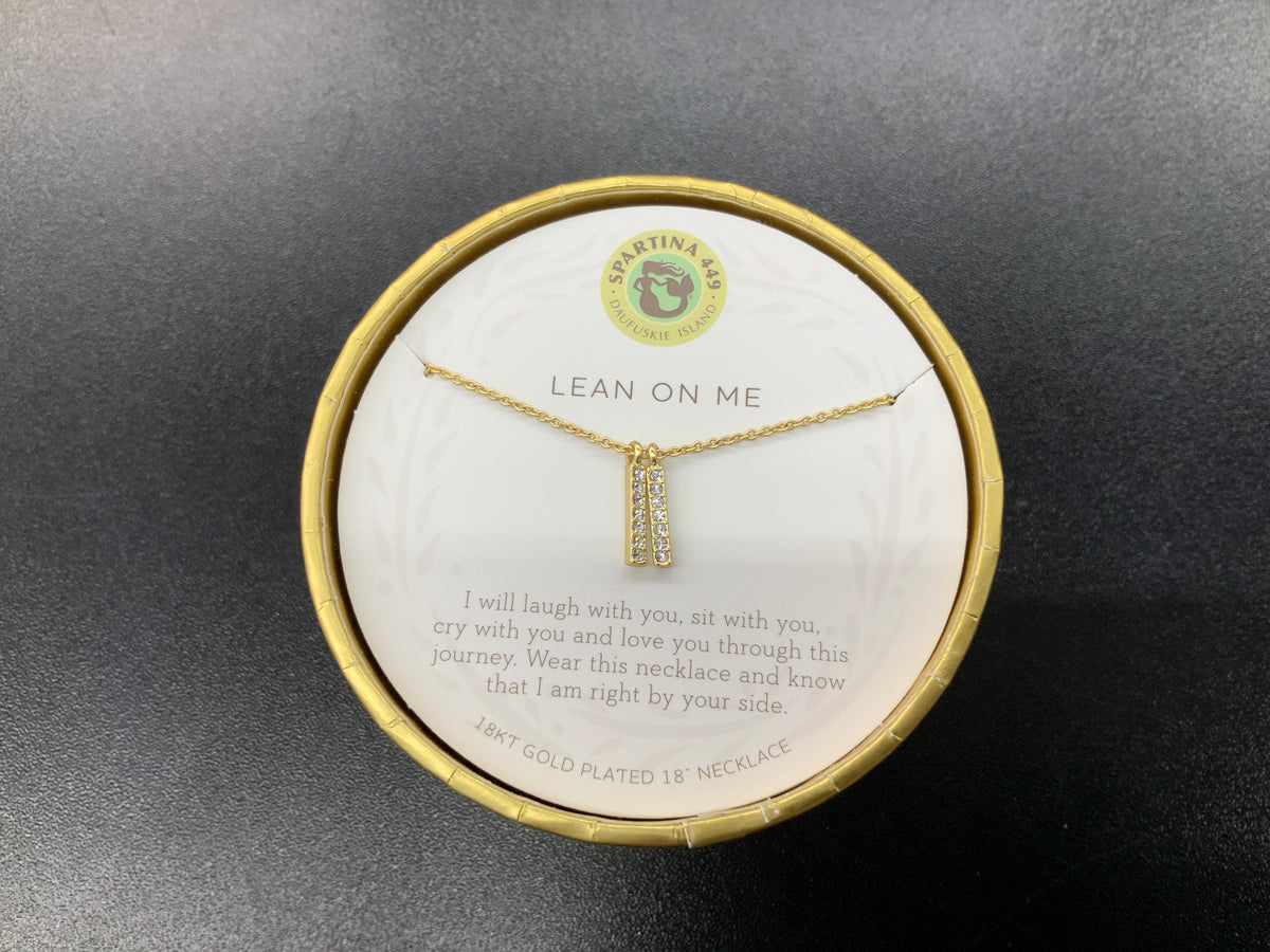 Spartina lean on me necklace