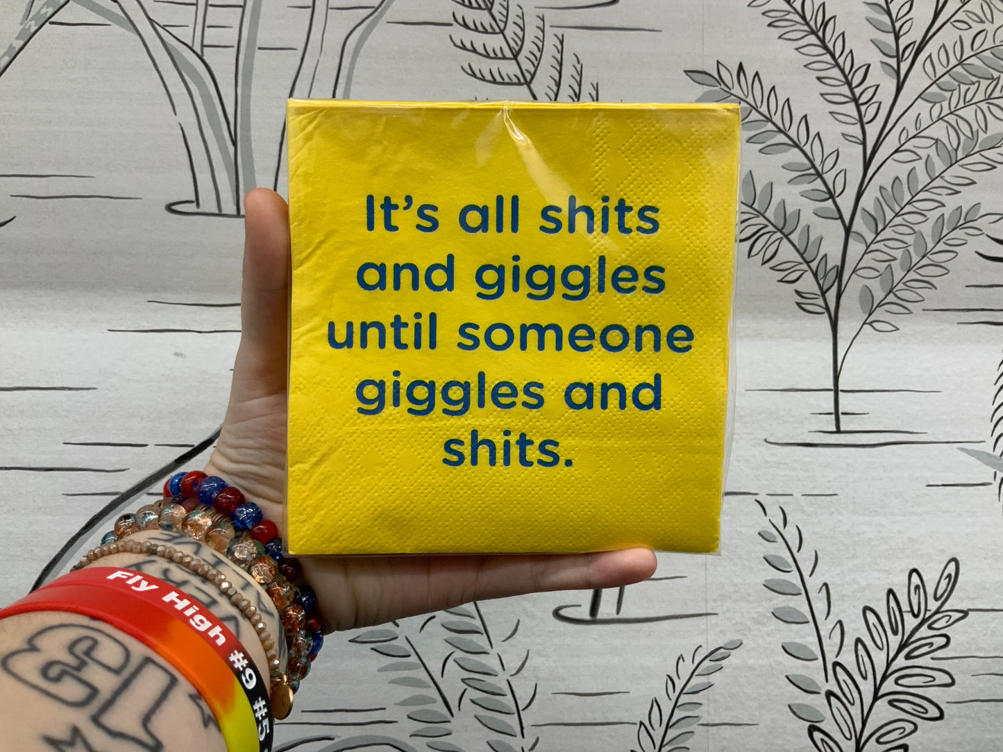 Chris’s stuff napkins