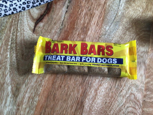 Treat bars for dogs peanut butter