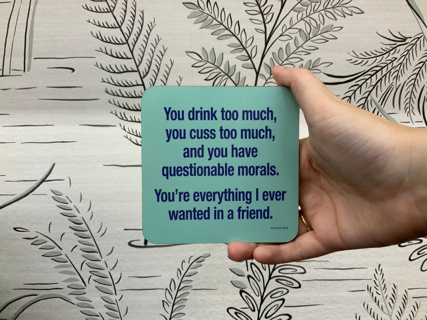 Chris’s stuff coasters