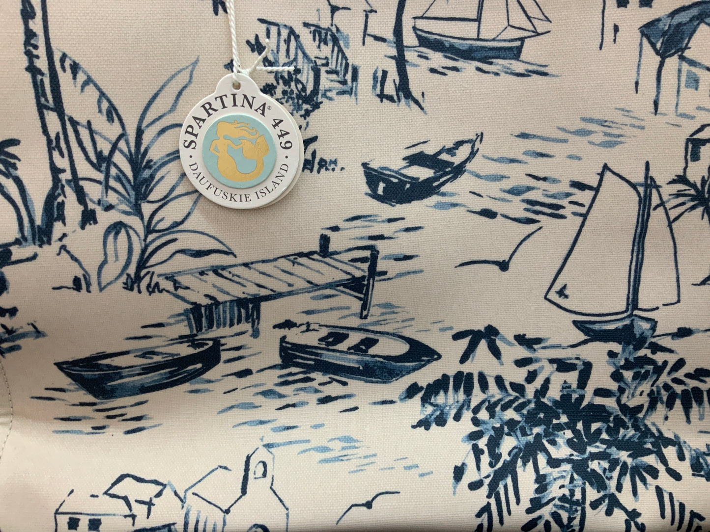 Spartina seascape market tote