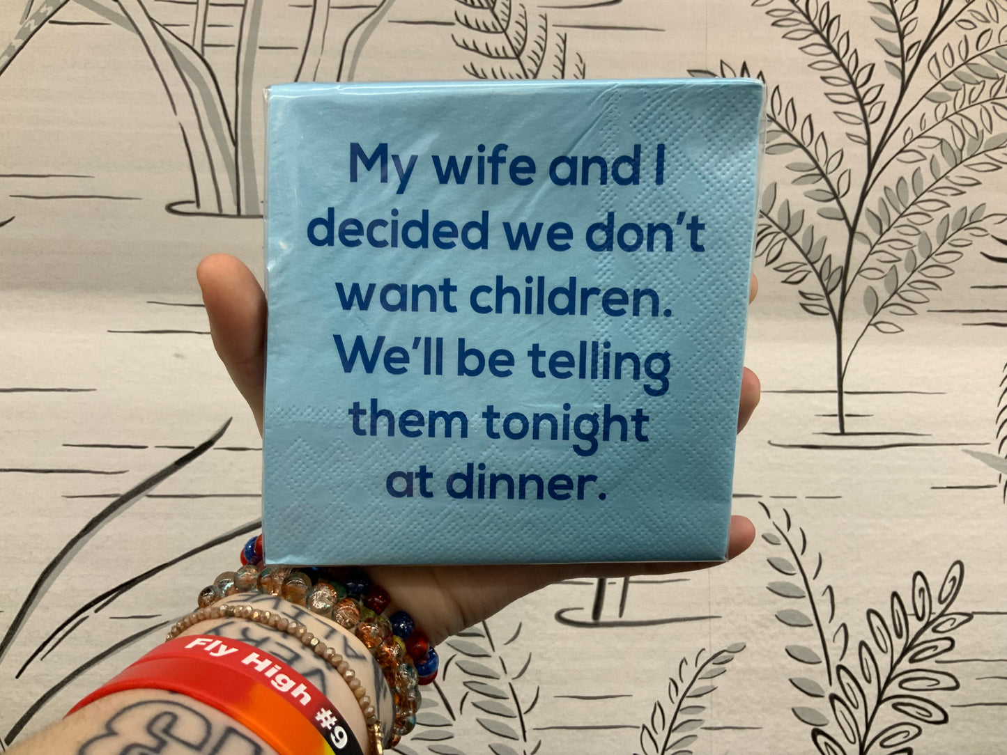 Chris’s stuff napkins