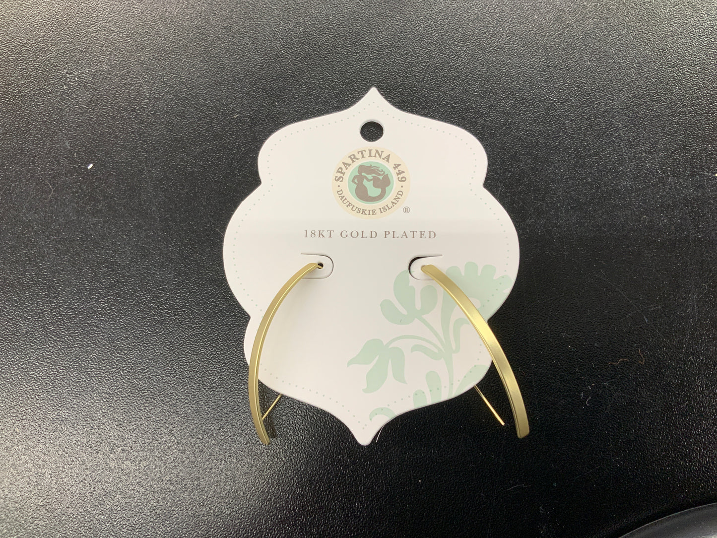 Spartina arc hoop earrings