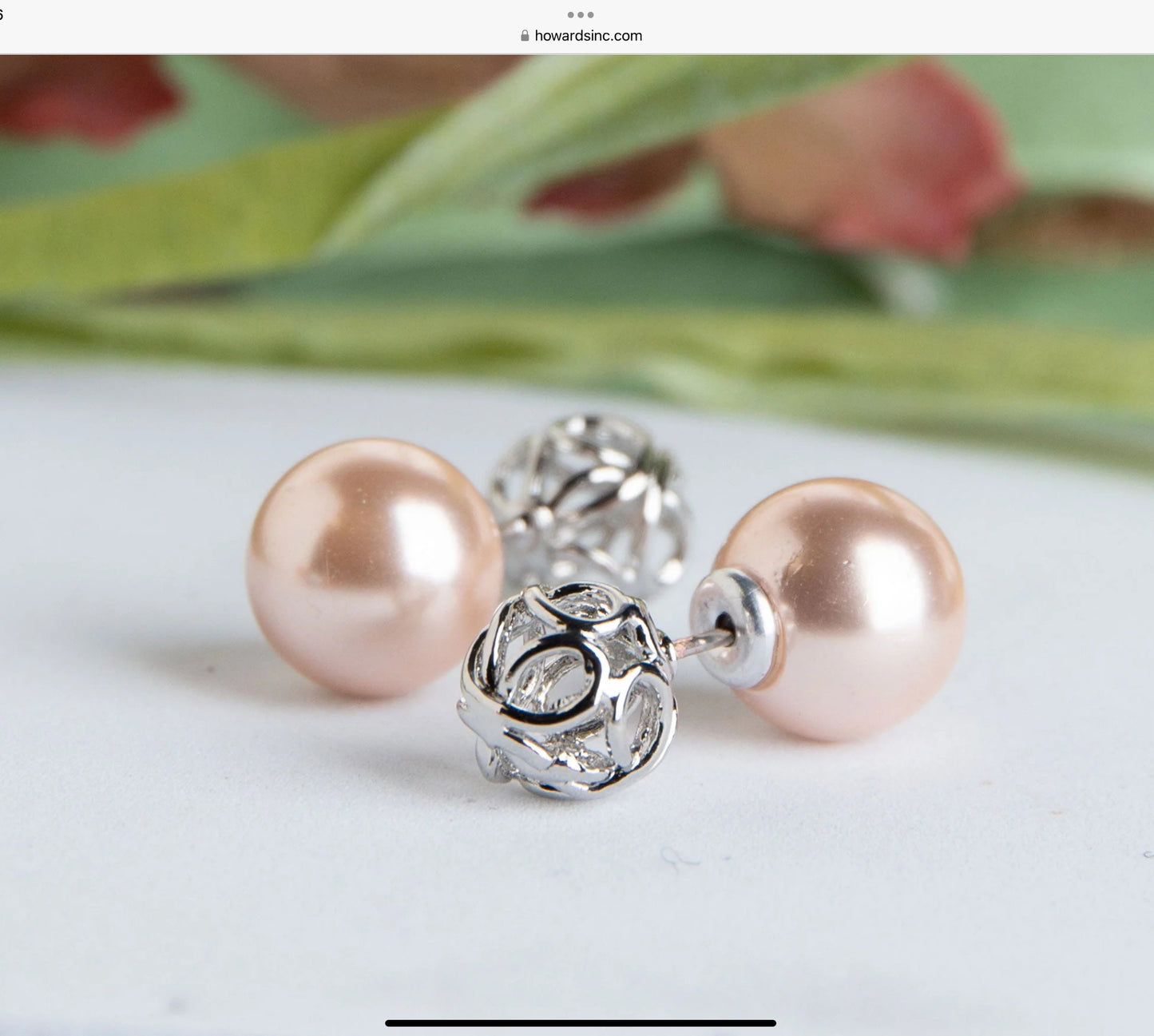 Howard’s reversible earrings