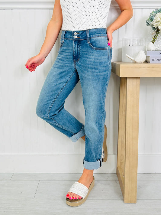 Judy blue High waist kick flare tummy control