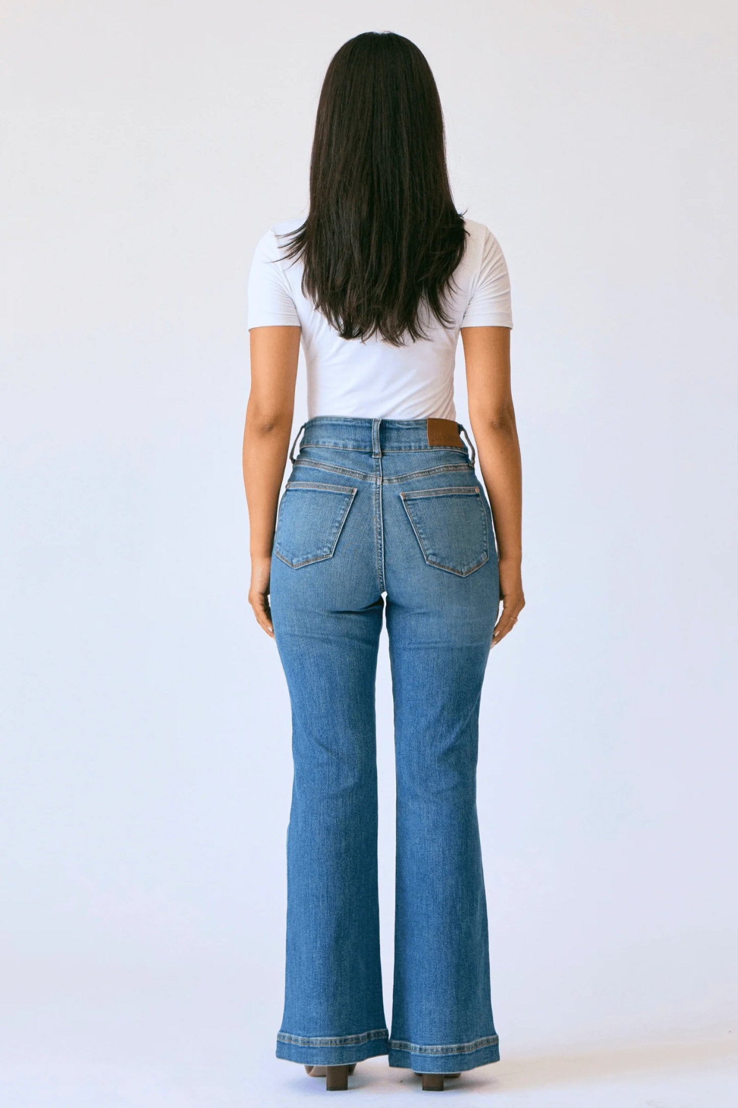 Judy blue petite flare tummy control