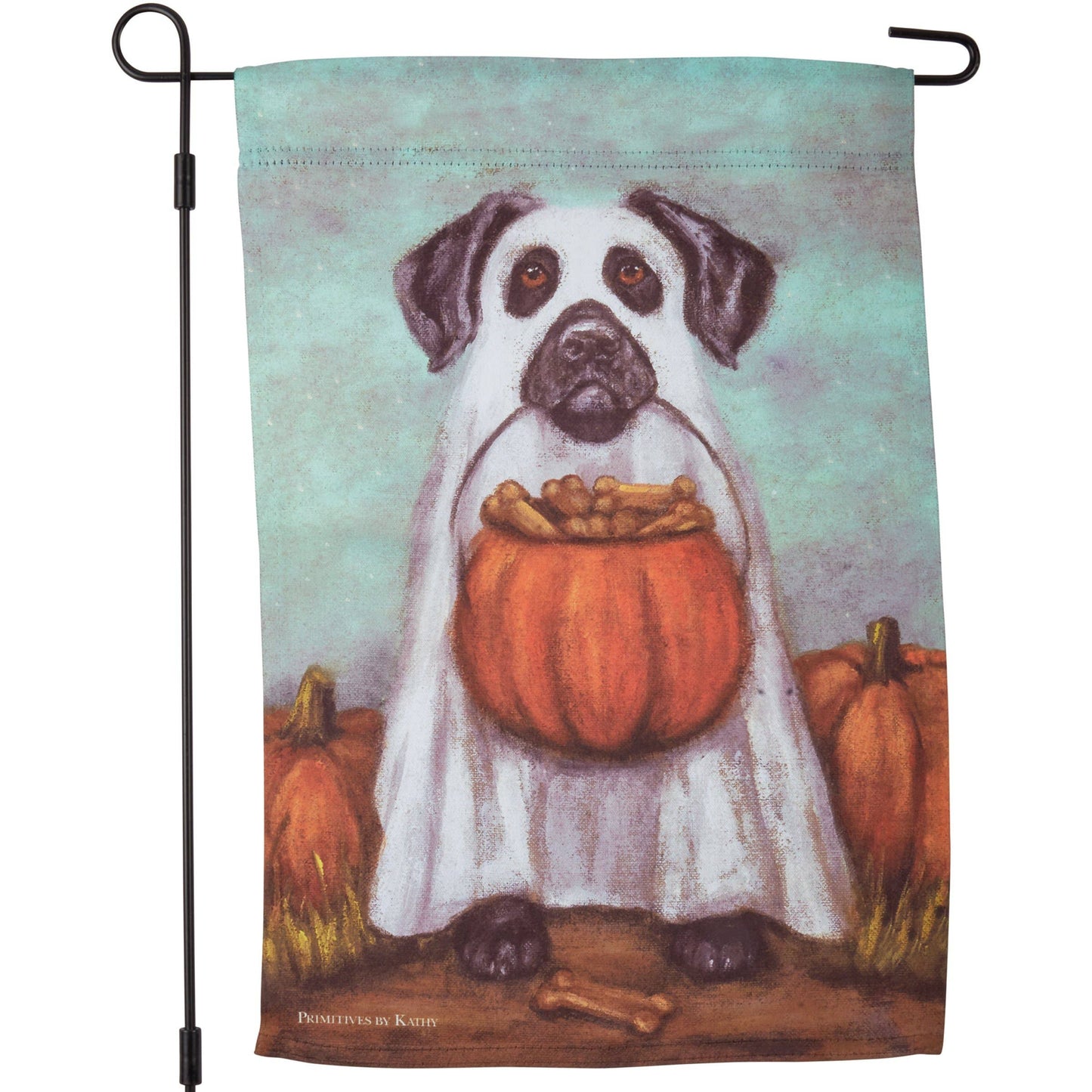 Ghost Dog Garden Flag