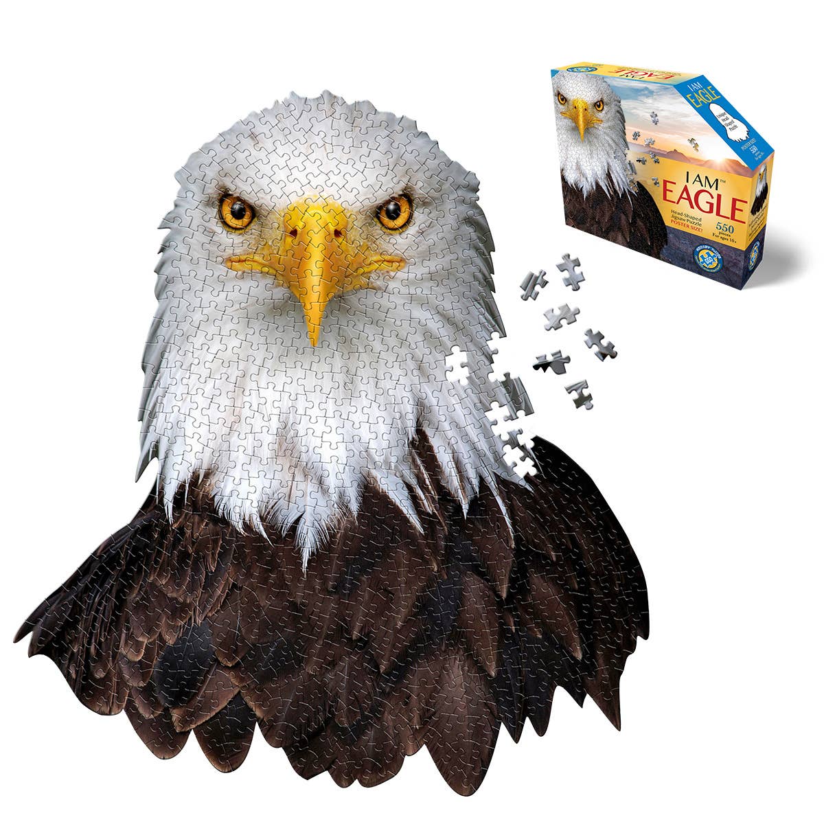 I AM Eagle 550 piece jigsaw puzzle - gift