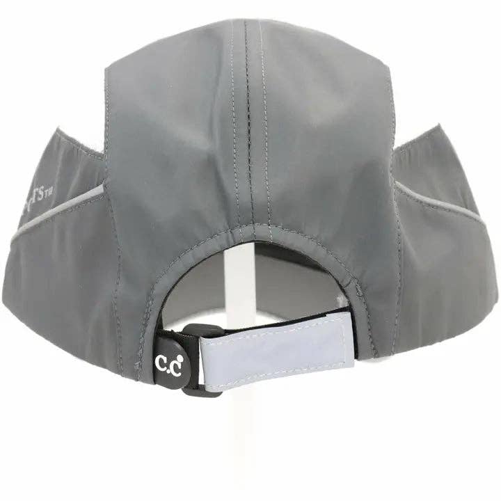 Reflective Mesh Sport CC Ball Cap BA772: Beige/White