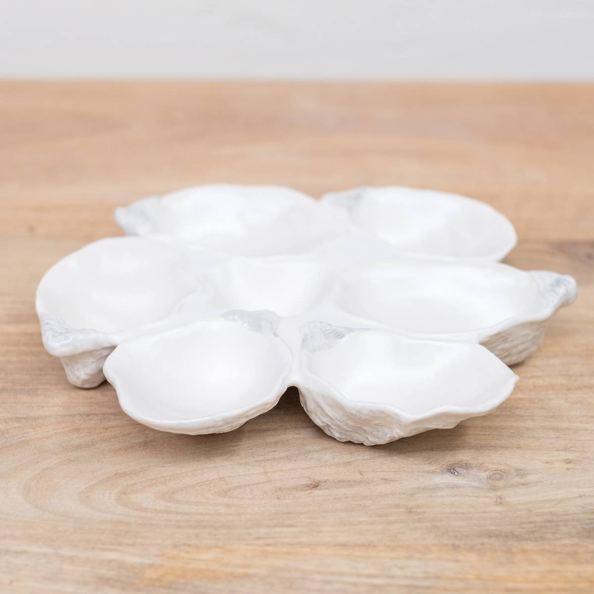 Oyster Half Dozen Platter  Pearl   9.5"