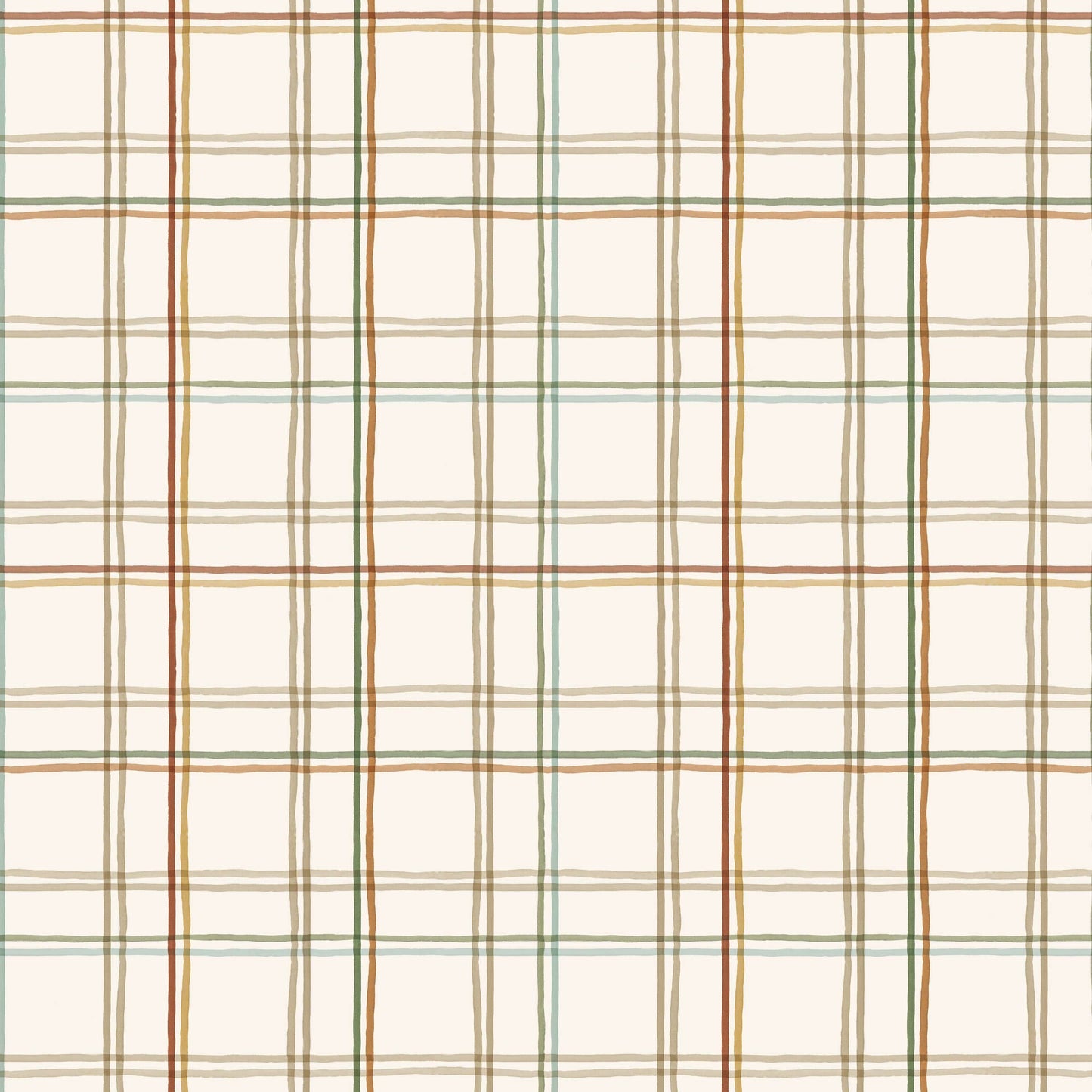 Fall Days Plaid Paper Runner