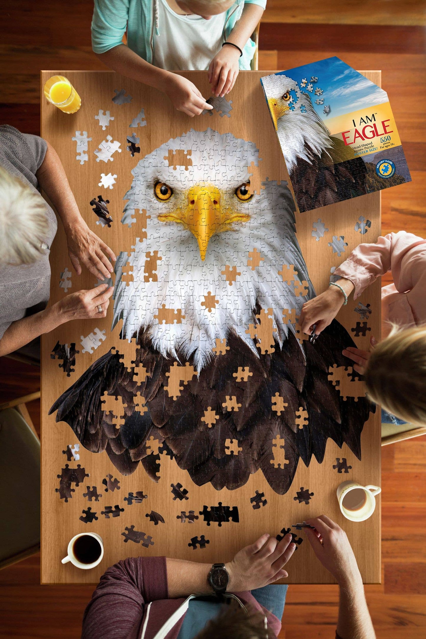I AM Eagle 550 piece jigsaw puzzle - gift