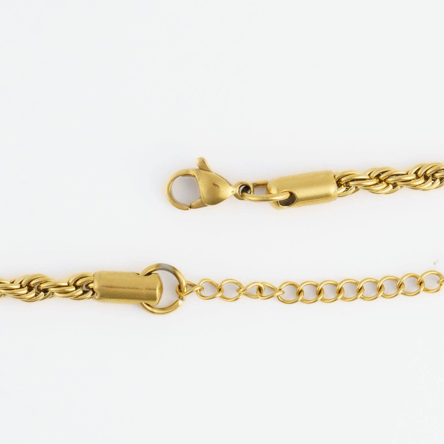 Narelle Waterproof 18" Rope Chain Necklace: Silver