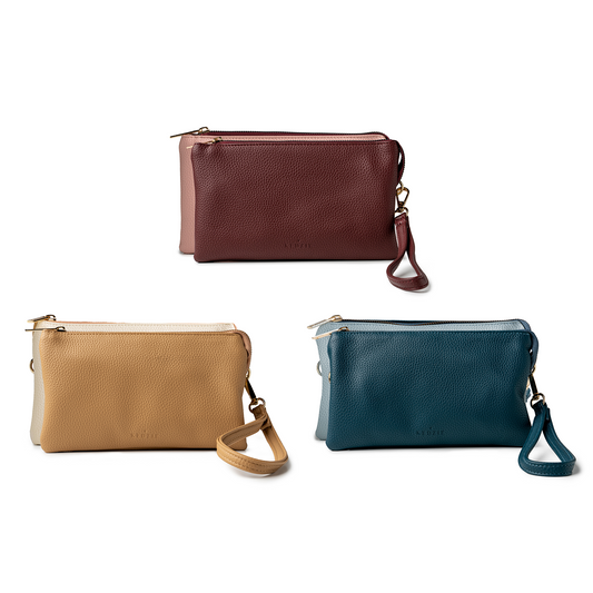 Kedzie Eclipse Colorblocked Convertible Wallet Crossbody