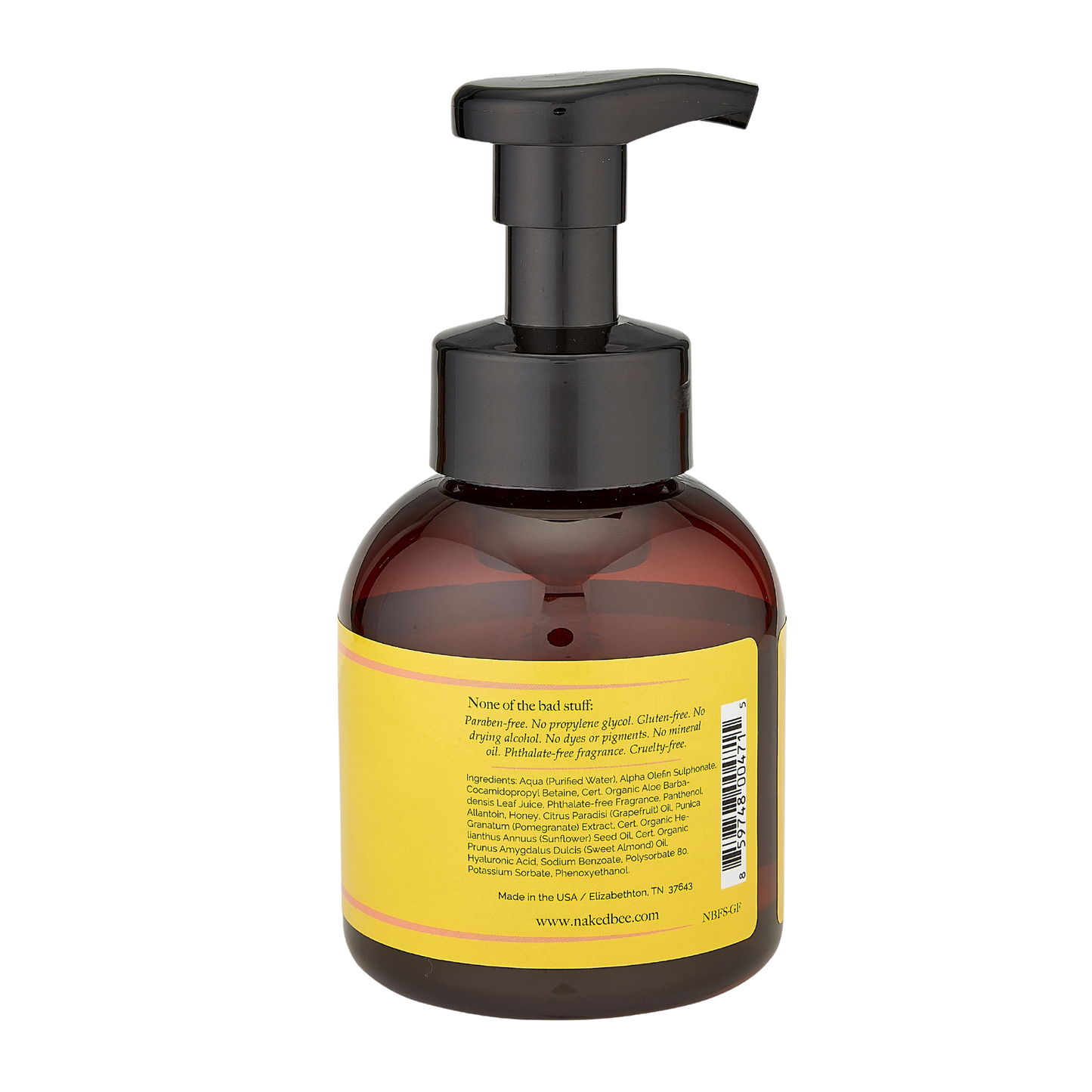 12 oz Grapefruit Blossom Honey Foaming Hand Soap