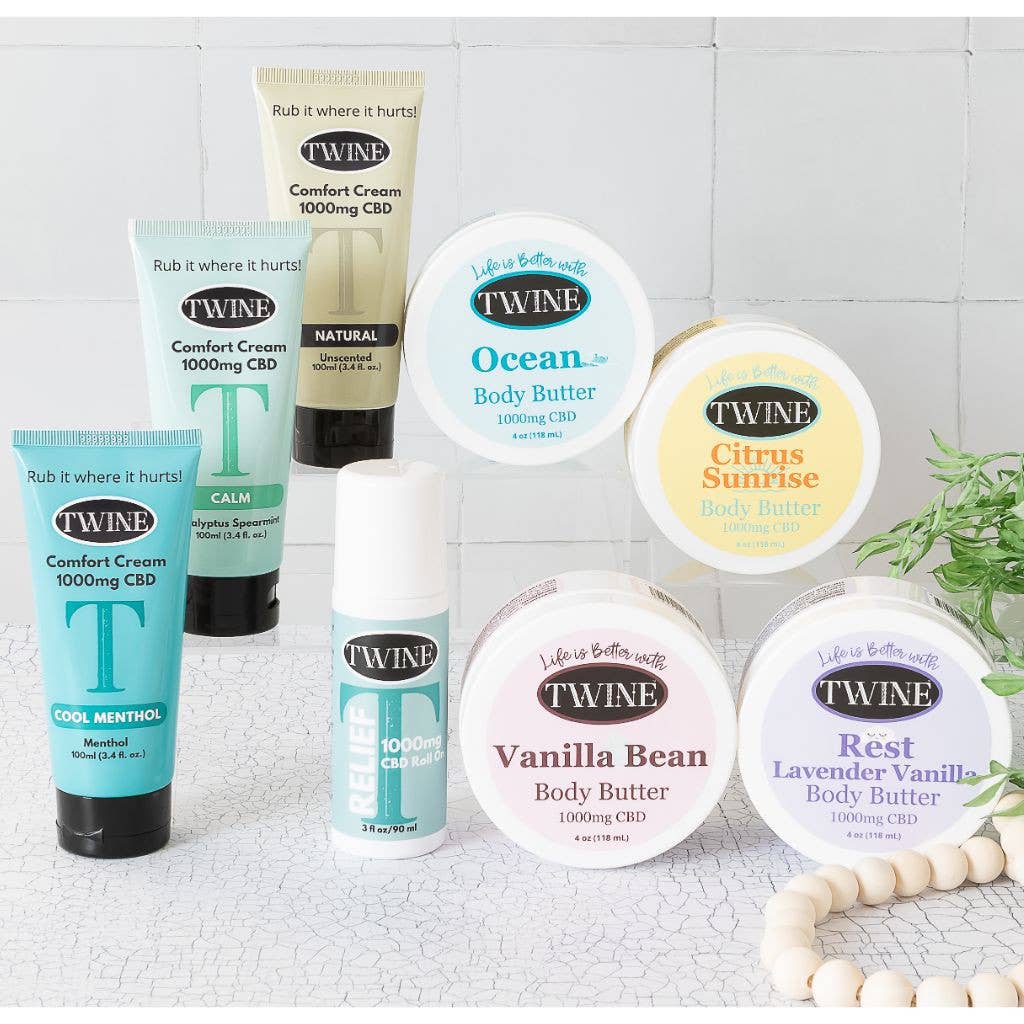 CBD Lotion Comfort Cream - Calm Eucalyptus Spearmint